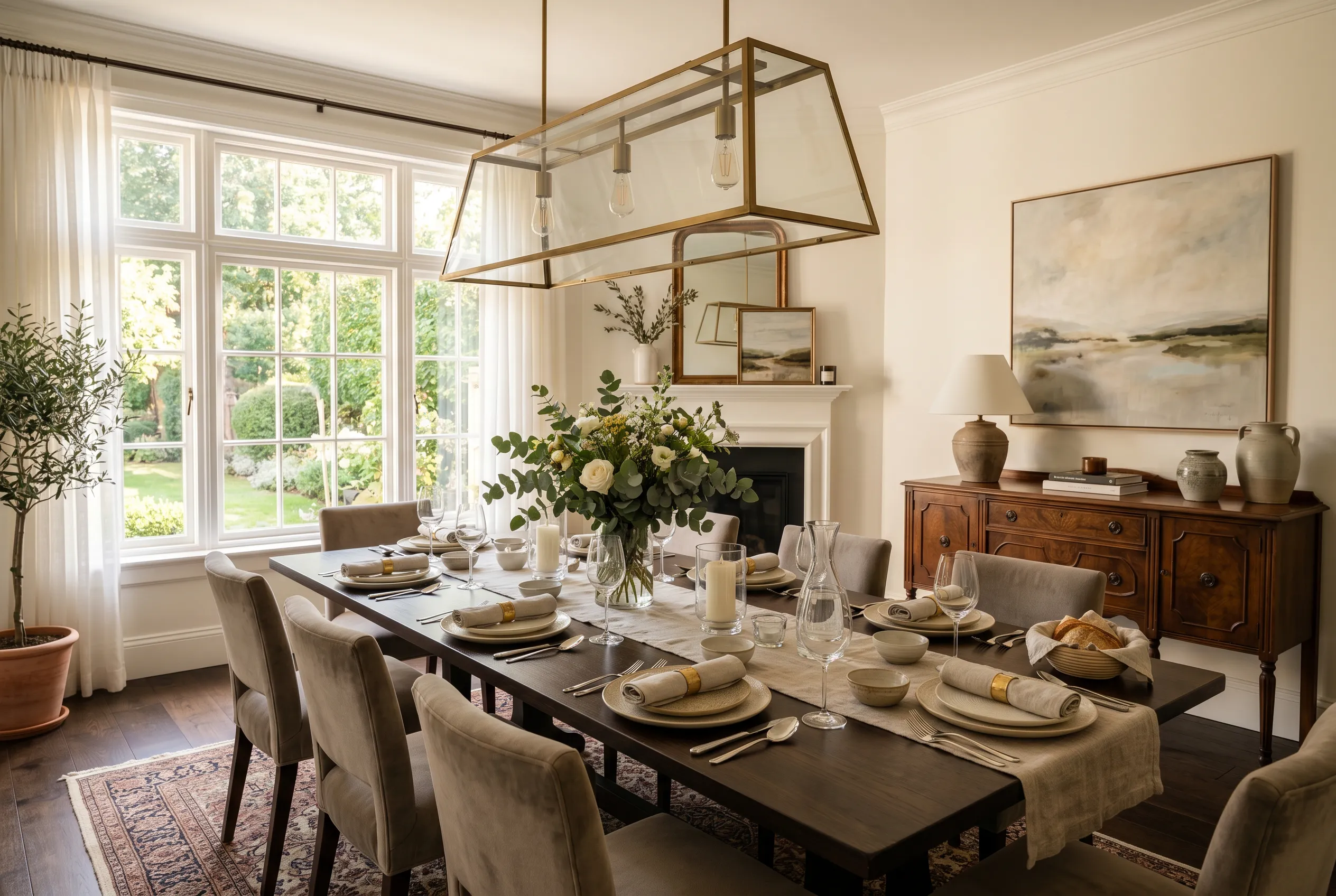 AI Dining Room design