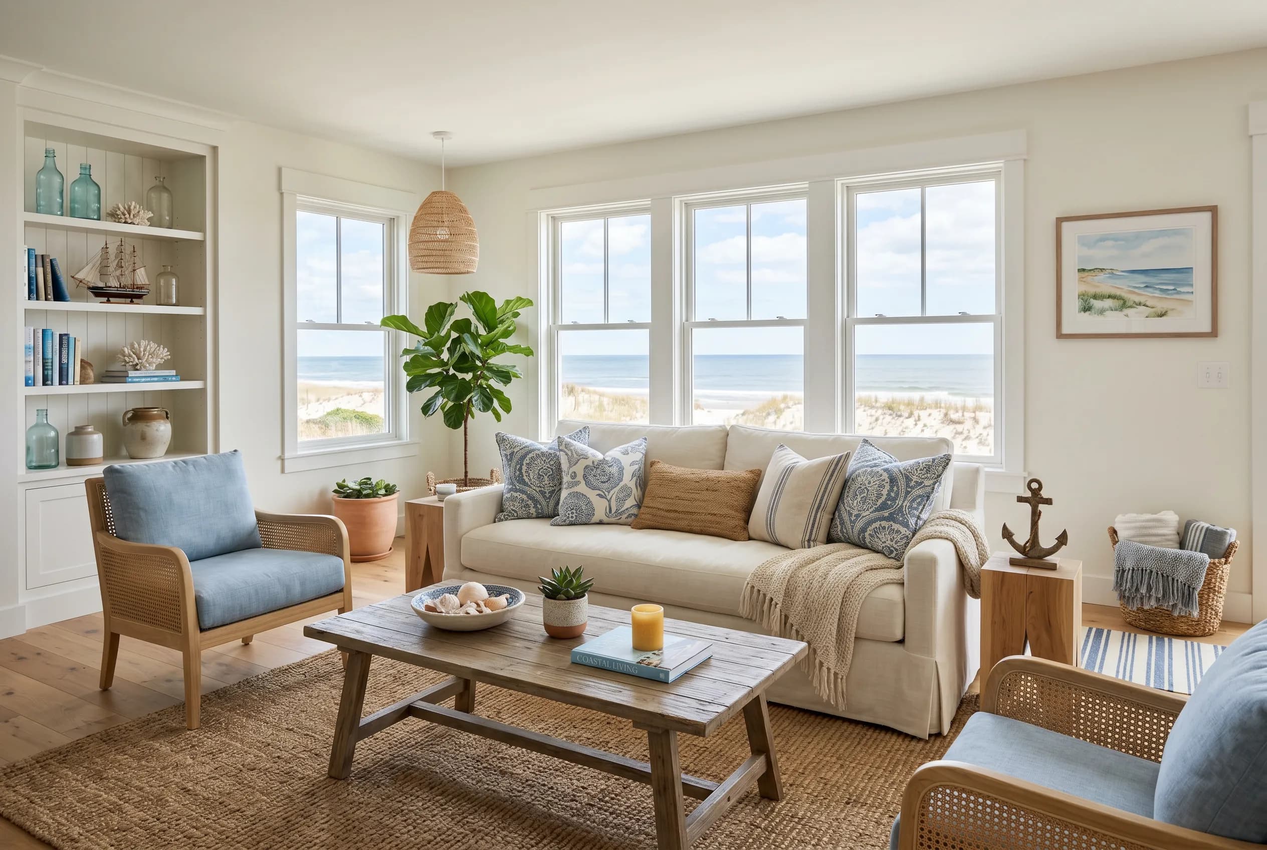 Coastal interior design