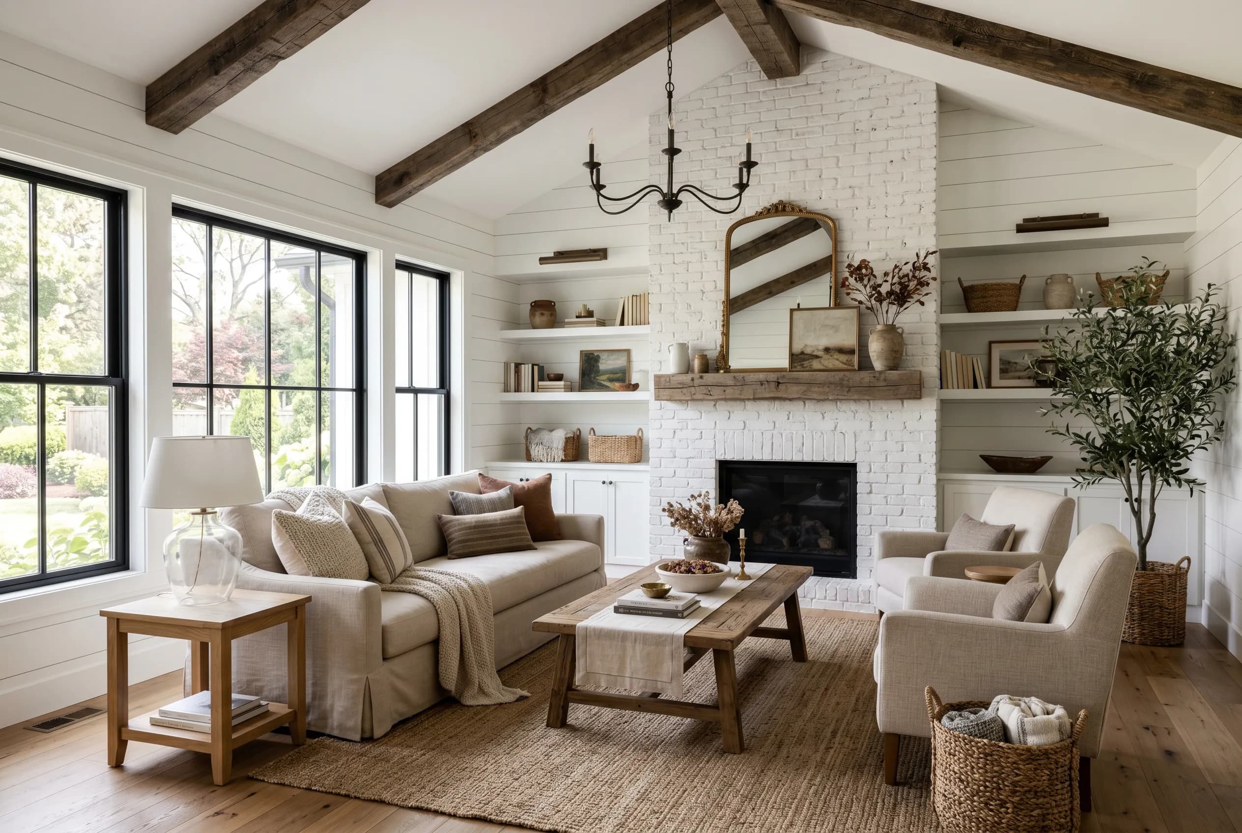 Farmhouse interior design