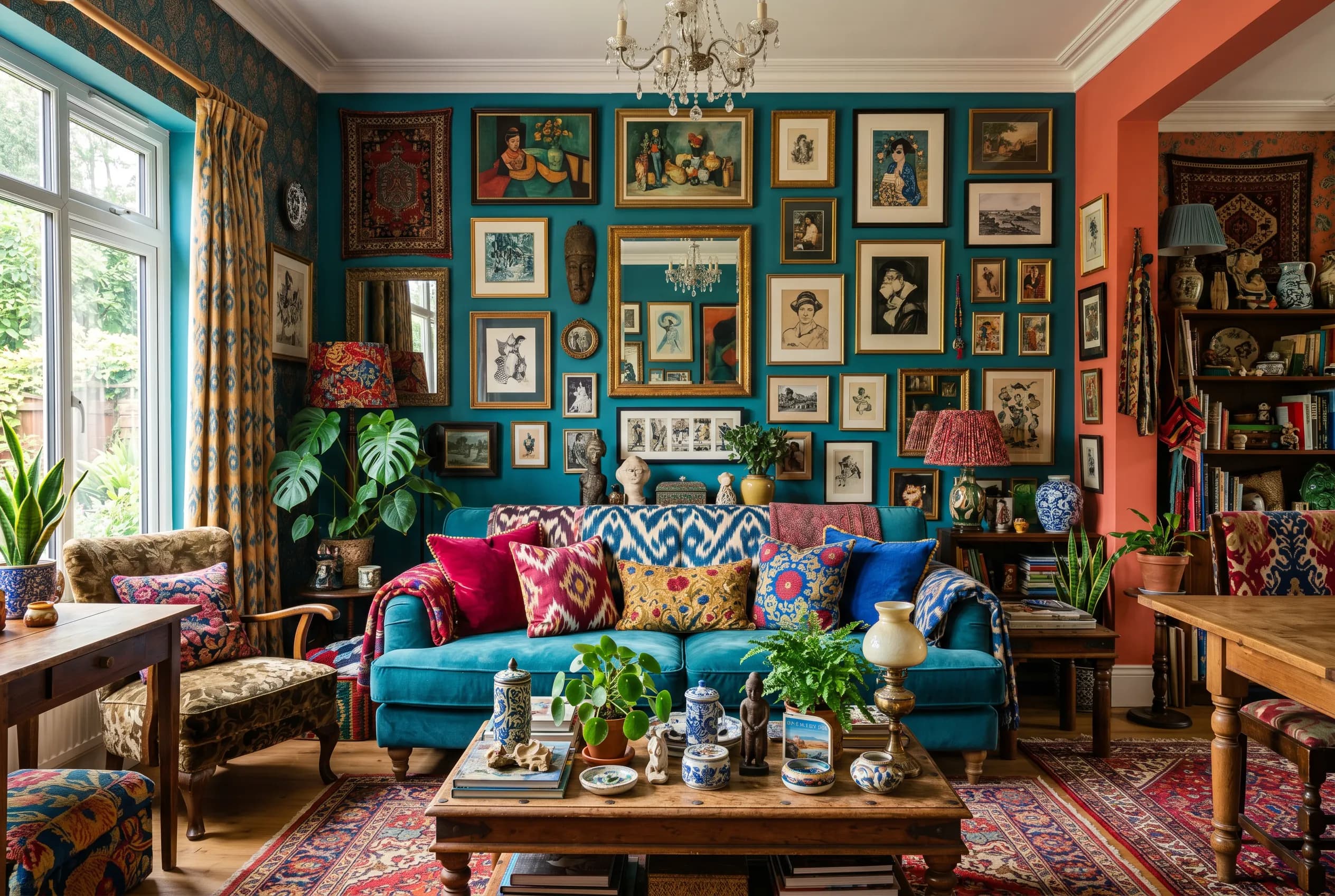 Maximalist interior design