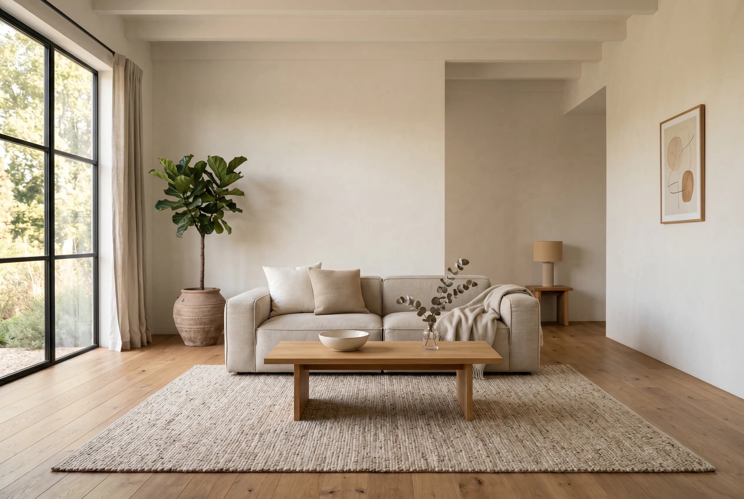 Minimalist interior design