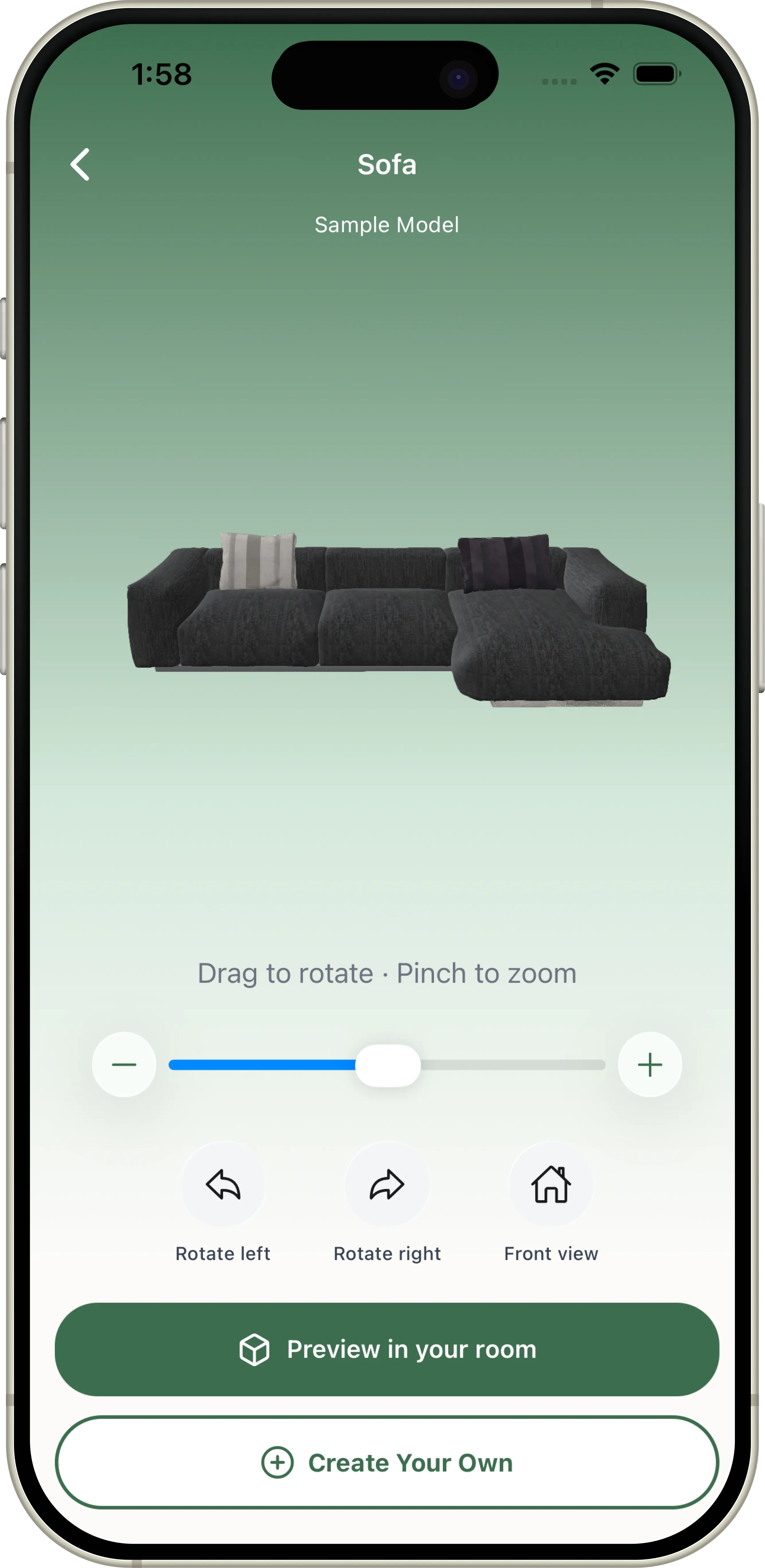 InteriorLab 3D Furniture Viewer