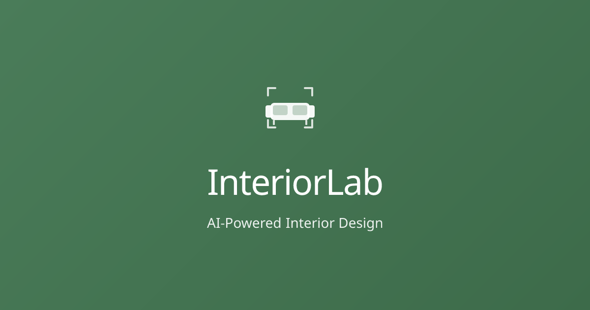 InteriorLab: AI Interior Design App to Redesign Any Room